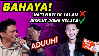 Download lagu BAHAYA!! Ubah Lagu Hati Hati Di Jalan Jadi Biskuit Roma Kelapa mp3