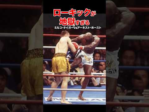 戦慄のキックKO！痛すぎて地獄・・・#shorts #ローキック #格闘技 #ko