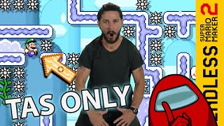 Pixel Perfect Shia Labeouf AMONGUS - Road To 1000 Endless Super Expert Clears 82