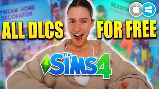 Sims 4 DLC Packs for FREE - How to get ALL Sims 4 Expansion Packs for FREE in 2024 (EASY & LEGIT)