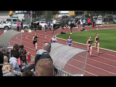 100m kobiet bieg 2 - Leszno 20240511