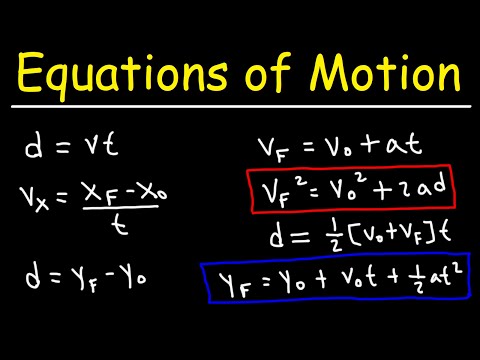 Equations of Motion