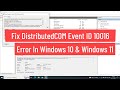 Beheben Sie Den DistributedCOM Ereignis ID 10016 Fehler In Windows 10 Und Windows 11