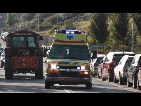 A1 Chevrolet Ambulance 12-145 Naar Lorentzstraat Zandvoort