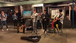 Maroon 5 - Payphone / 李榮浩 Li Ronghao - 李白(Cover by Kelvin Li ) @TST Busking 2018/01/20