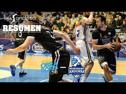 Monbus Obradoiro - MoraBanc Andorra (69-68) RESUMEN // Jornada 15 Liga Endesa