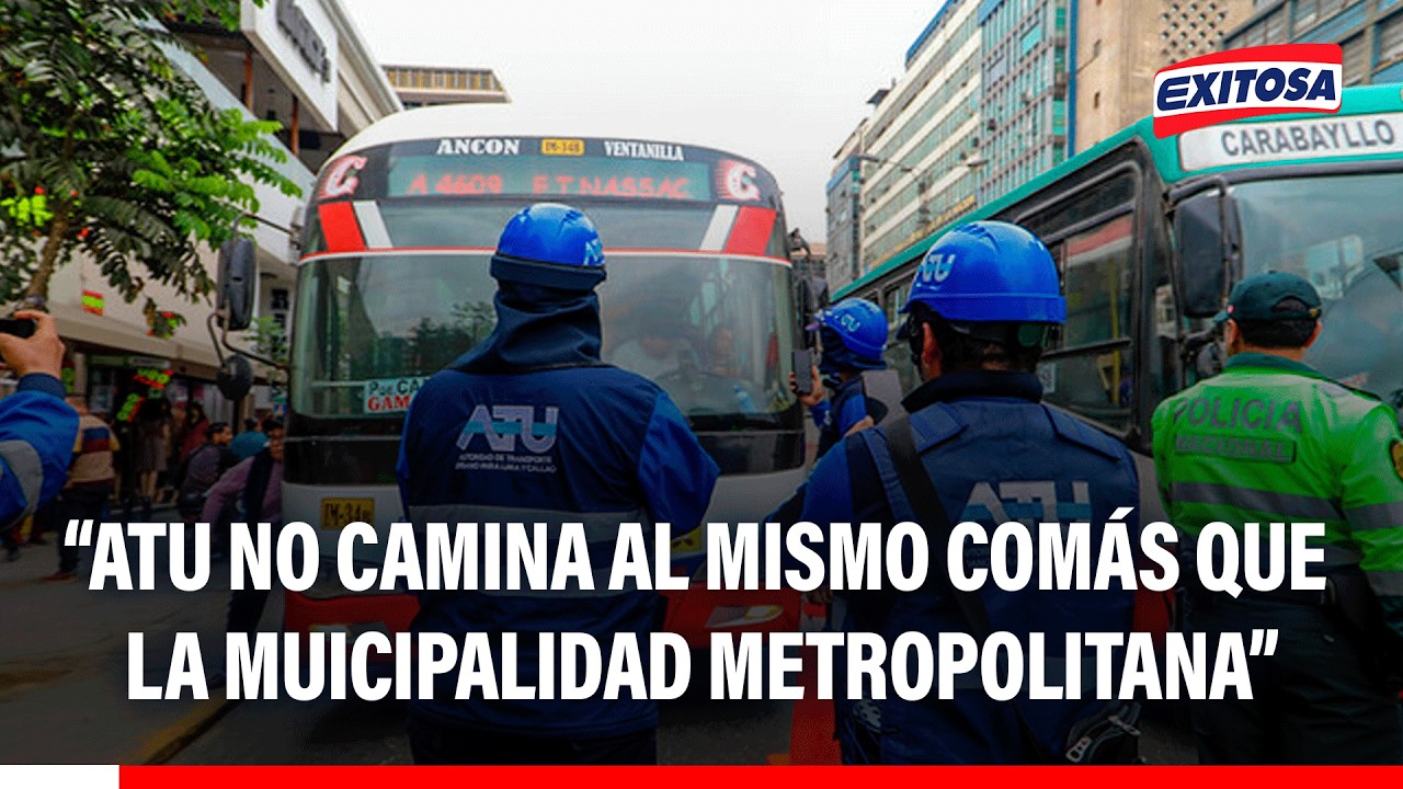 🔴🔵 Candidato Edgardo De Pomar propone que ATU pase a ser manejada por la Municipalidad de Lima