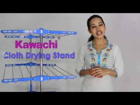 Kawachi three layer cloth drying rack