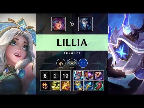 Lillia Jungle vs Kindred - EUW Challenger Patch 25.05
