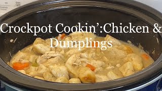 Easy Slow Cooker Chicken & Dumplings  |Crockpot Cooking| Slowcooker Meals~ Toni Elena