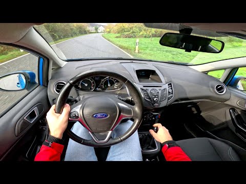 2015 Ford Fiesta [1.25 - 82 HP] POV Test Drive