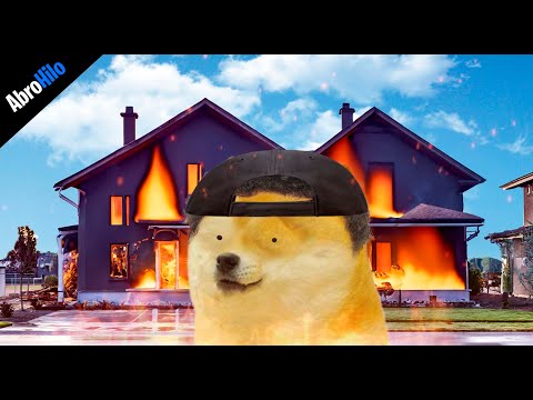 The house burns down while making popcorn