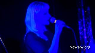 Molly Nilsson - Happyness - live Moscow, 16 tons, 26.02.2016