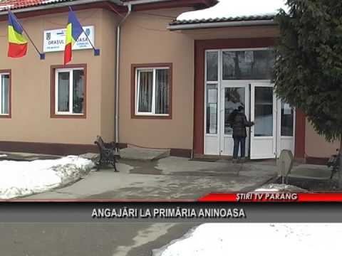 Angajari al primaria Aninoasa