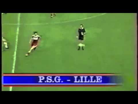 PSG-Lille 1985-86, résumé
