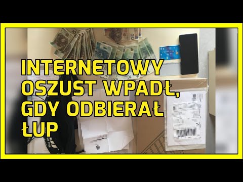 GŁOGOW. An internet fraudster was caught while claiming his loot.