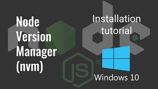 Node Version Manager Windows 10. Easy way to switch Node version. Install nvm.