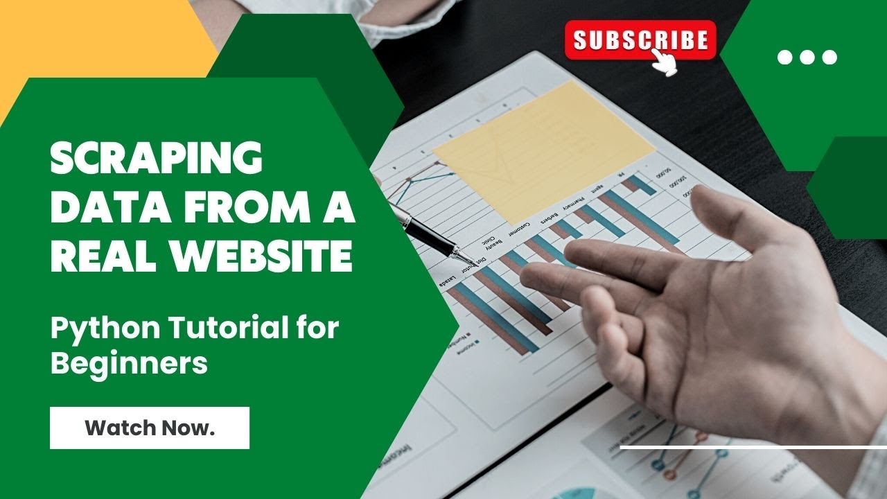 Scraping Data From a Real Website | Web Scraping in Python | Python Tutorial for Beginner #coding