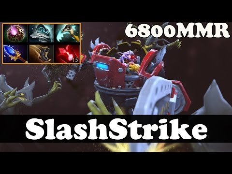 Dota 2 - SlashStrike 6800 MMR Plays Timbersaw - Ranked Match Gameplay