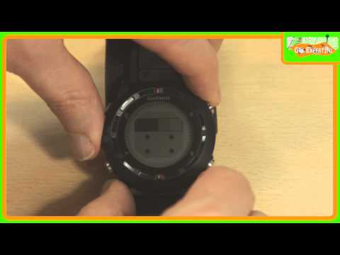 Garmin fenix Diagnostics screen - English