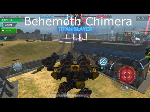 Behemoth Chimera. War Robots Test Server