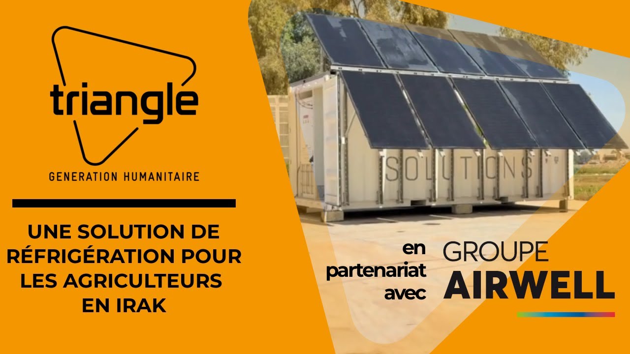 🌽Une solution de réfrigération pour les agriculteurs en Irak