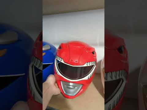 POWERRANGERS HELMET COLLECTION! #3dprinted #powerrangers #mmpr
