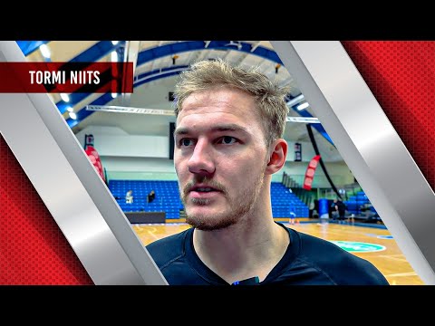 2023/03/01 BC Kalev Cramo mängu järgse intervjuu annab Tormi Niits.