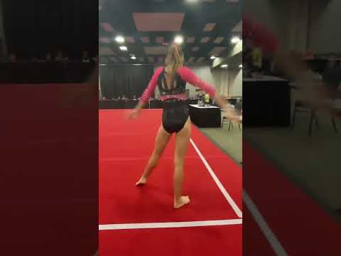 Mikala’s perfect 10 on floor