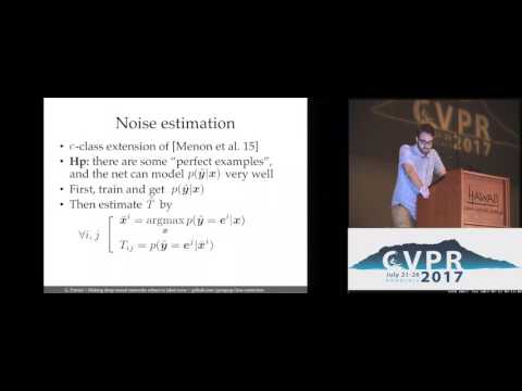 Making Deep Neural Networks Robust to Label Noise: A Loss Correction Approach