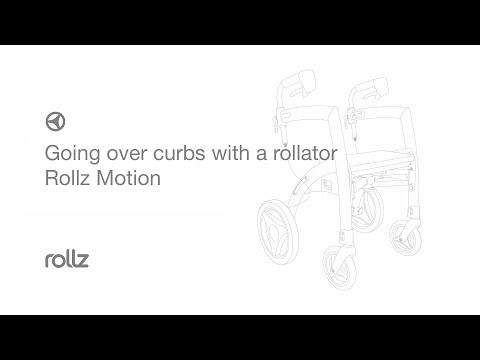Rollz Motion - Going over curbs with a rollator