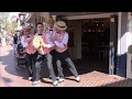 Dapper Dans Barbershop Quartet Full Set Performance Halloween Style Main St Disneyland California