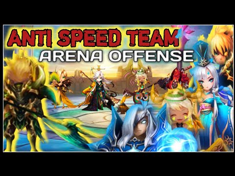 Summoners War Real Time Arena: How to counter opponent's speed team defence
