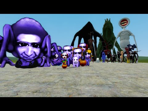 AO ONI VS TREVOR HENDERSON CREATURES!! Garry's Mod Sandbox