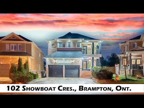 102 Showboat Cres Brampton - Detached Home for Sale