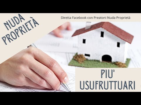 Nuda Proprietà e Tanti Usufruttuari
