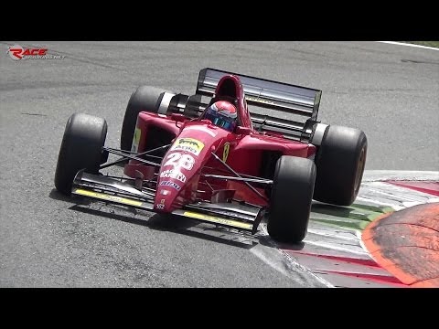 Ferrari F1 412 T2 V12 on track - PURE ORGASMIC SOUND