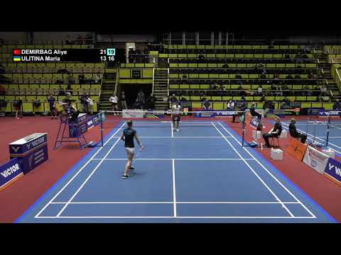 Match point - Aliye Demirbag vs Maria Ulitina - WS, SF - Ukraine Open 2022