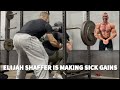 Elijah Shaffer's Slightly Offensive Transformation - SQUATTING 300LBS on a SLANT BOARD!