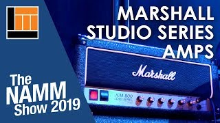 Long & McQuade at NAMM 2019: Marshall Studio Series Amplifiers