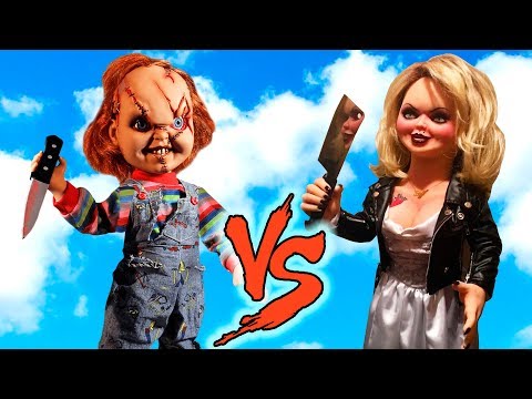 CHUCKY vs TIFFANY - LOVE TRIANGLE DOLL DRAMA (GTA V CINEMATIC FIGTH) Video