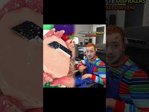 El Disfraz De Halloween se Puso Raro 😏🔥#comedia