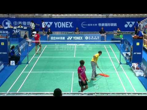 Lu Chia Hung 2013 Yonex Taipei Open 1st round MS 3/4