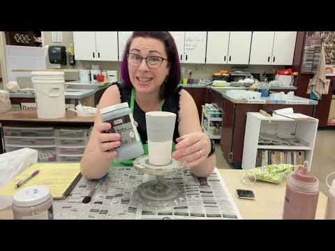 Glazing with Brush on Glazes