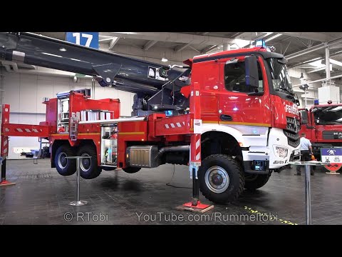 German Army Fire Department – Aerial Unit – Walk around – Interschutz 2022