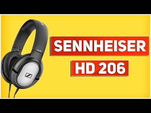 Обзор наушников Sennheiser HD 206