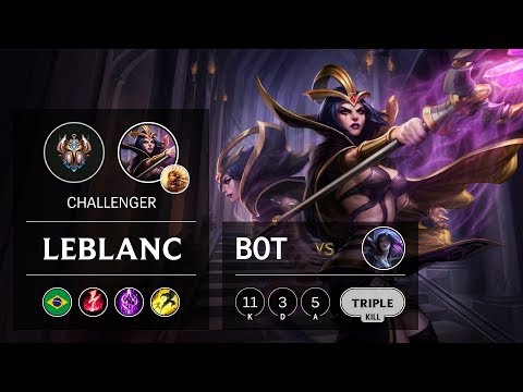 LeBlanc Bot vs Kai'Sa - BR Challenger Patch 10.2