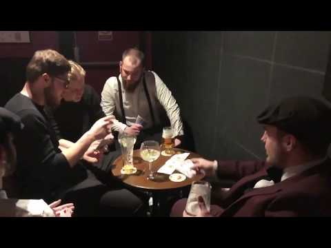 Peaky Blinder Themed event at Houdini's Magic Bar Broadstairs