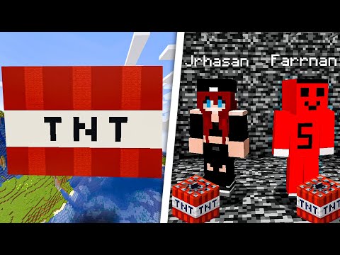 Minecraft'ta TNT Hapishanesine düştük !!