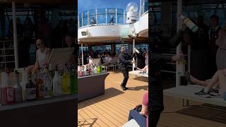 Talented Flair Bartending Show - Majestic Princess, Princess Cruises